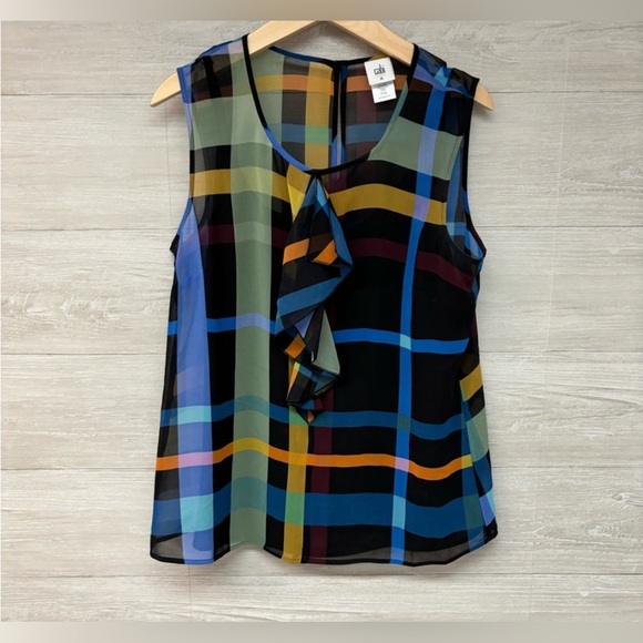 Cabi Sleeveless Going Out Top. M. - Picture 2 of 3